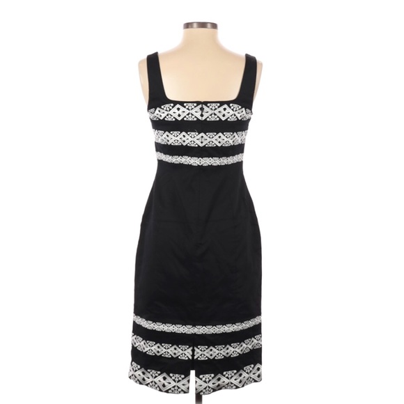 WHBM embroidered cocktail dress - Picture 2 of 6